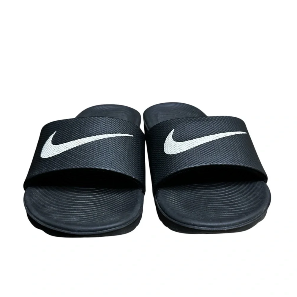Nike Black Classic Slides Sandals Size 11 C Toddler